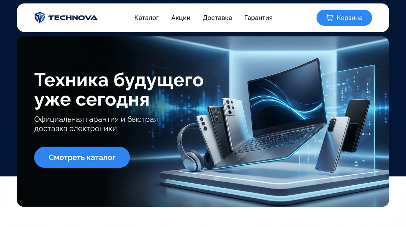 Интернет-магазин электроники