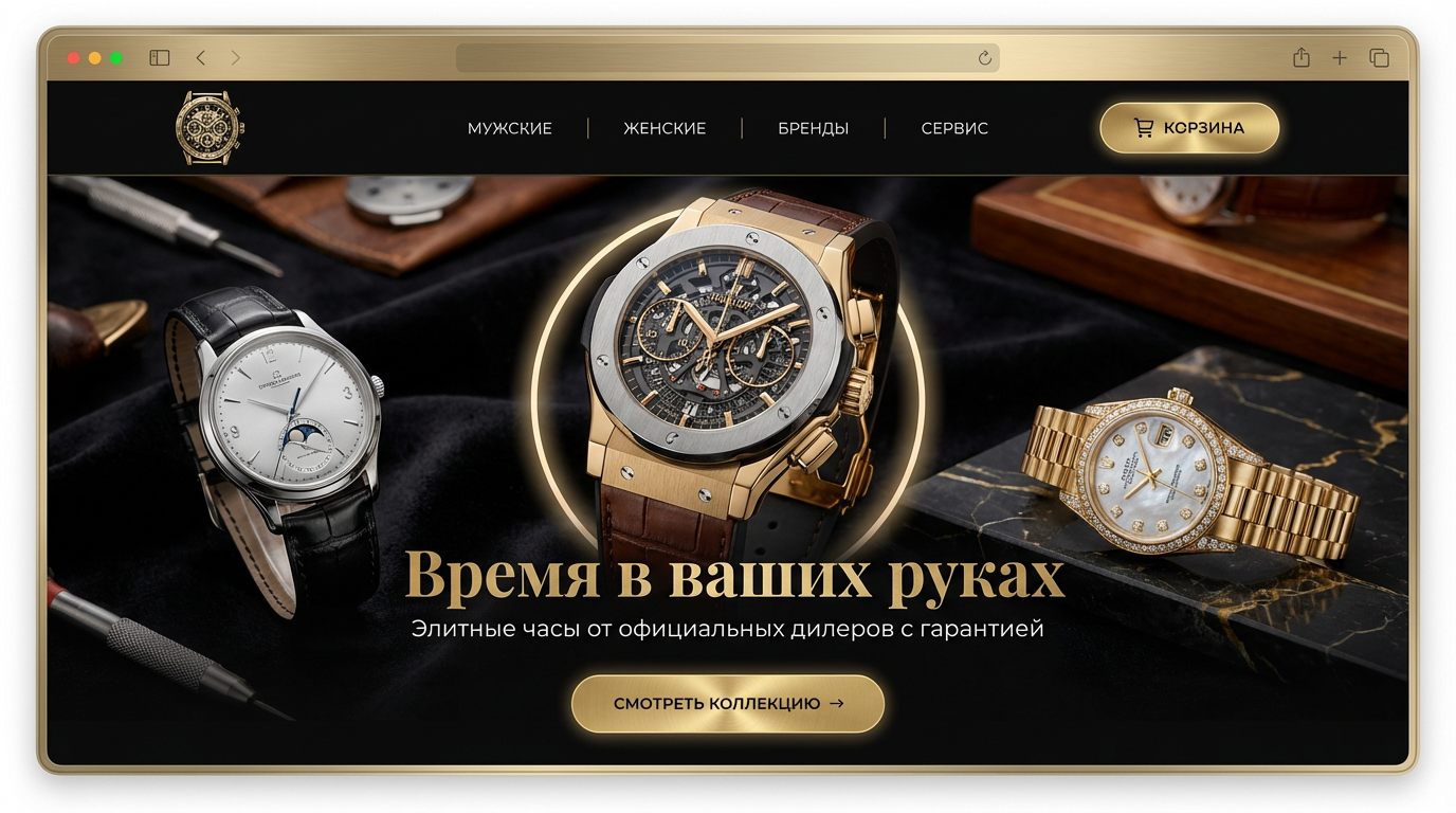 Интернет-магазин часов