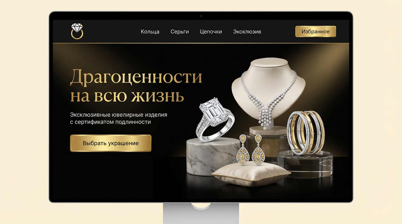 Интернет-магазин ювелирных изделий