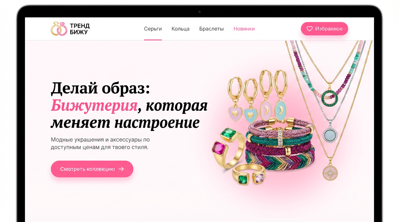 Интернет-магазин бижутерии