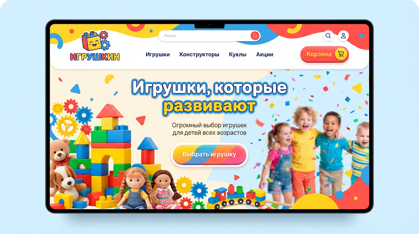 Интернет-магазин игрушек