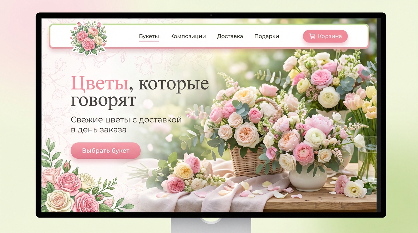 Интернет-магазин цветов