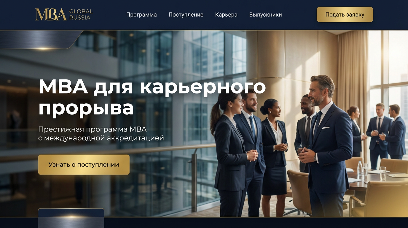 MBA программа