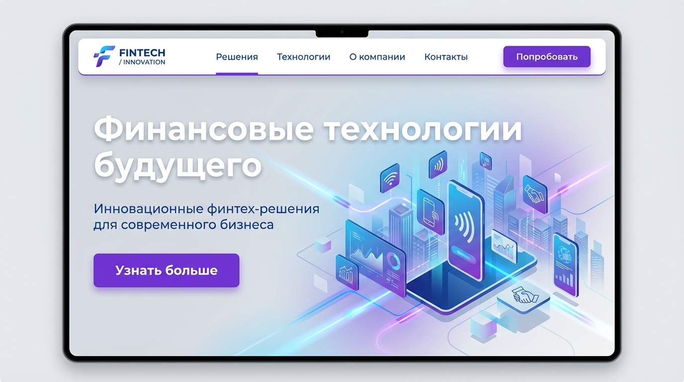 Финтех-стартап