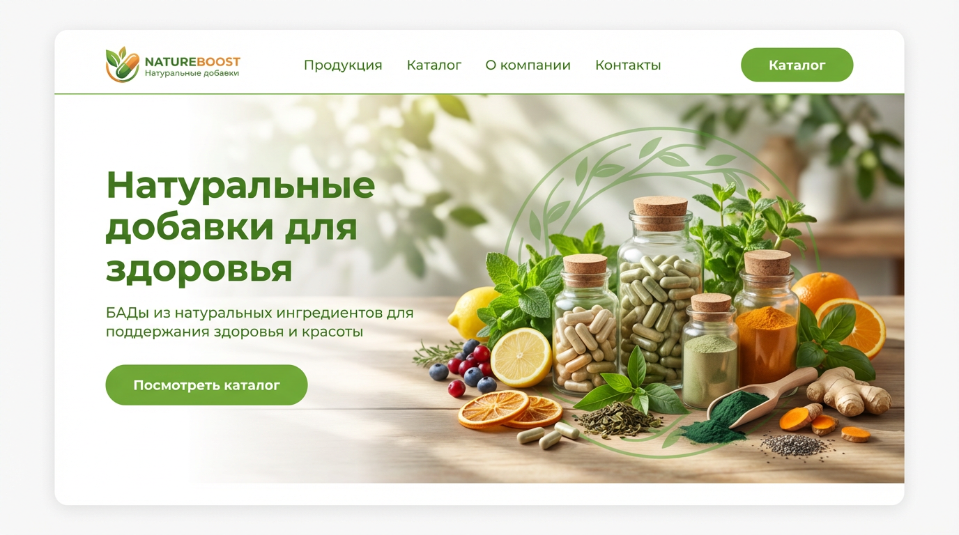 БАДы и витамины