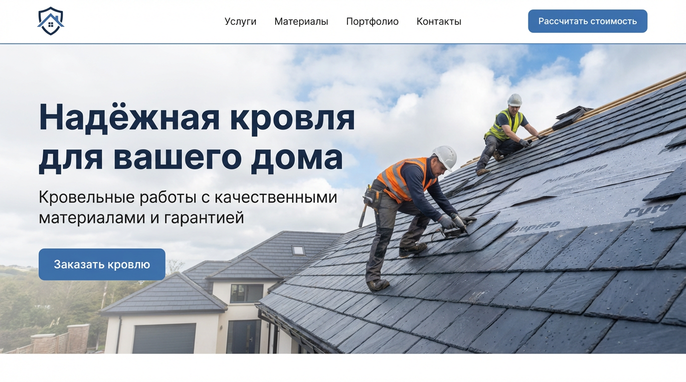 Кровельные работы