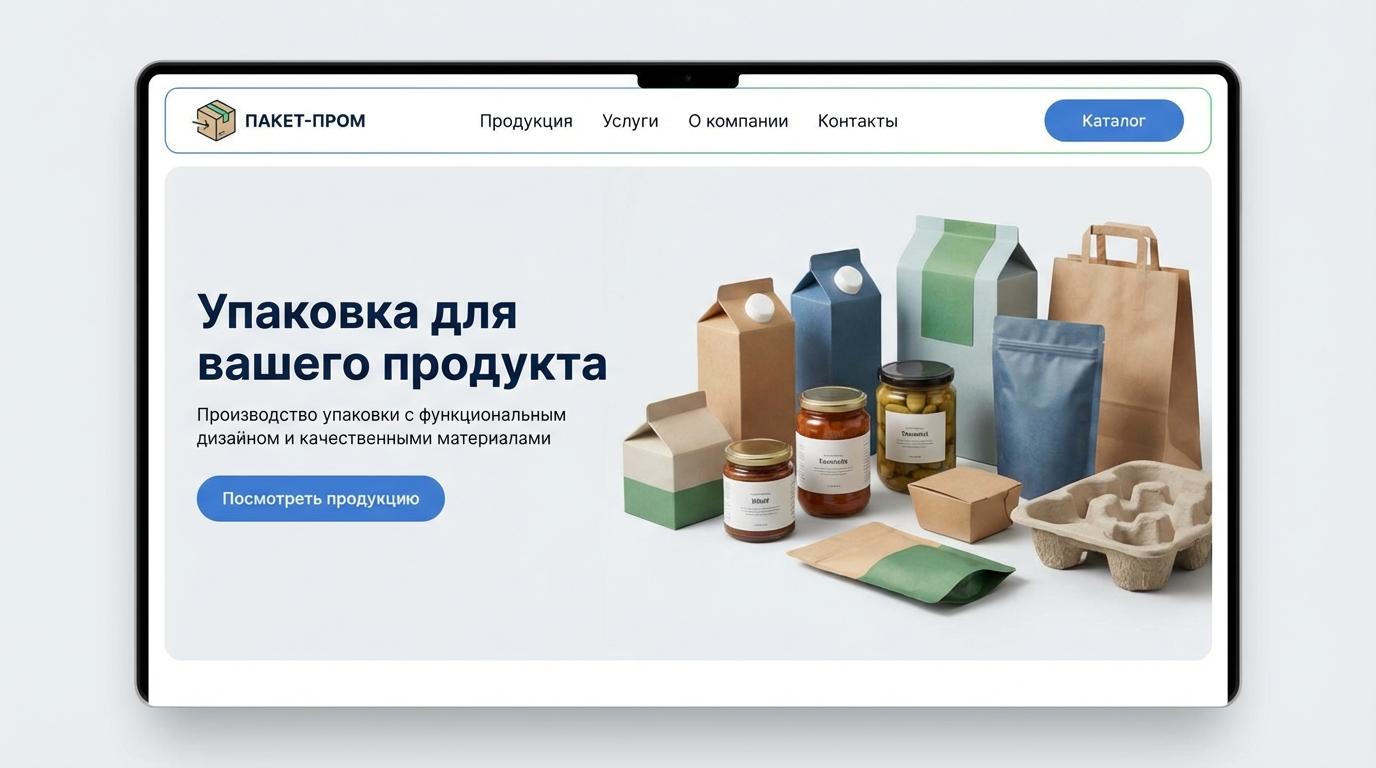 Производство упаковки